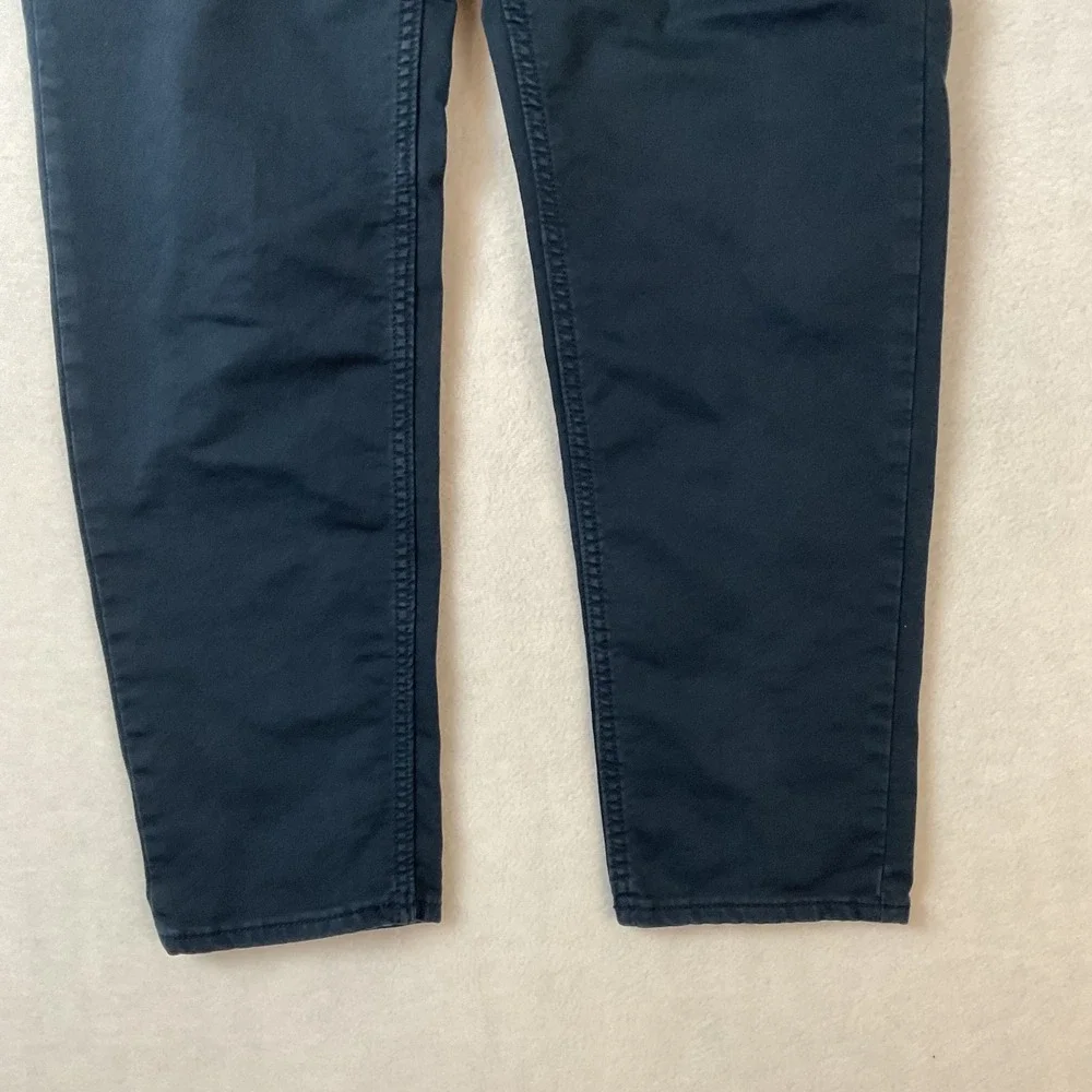 Banana Republic Mens Navy Blue Travel Jean Slim Straight Pants 34x28